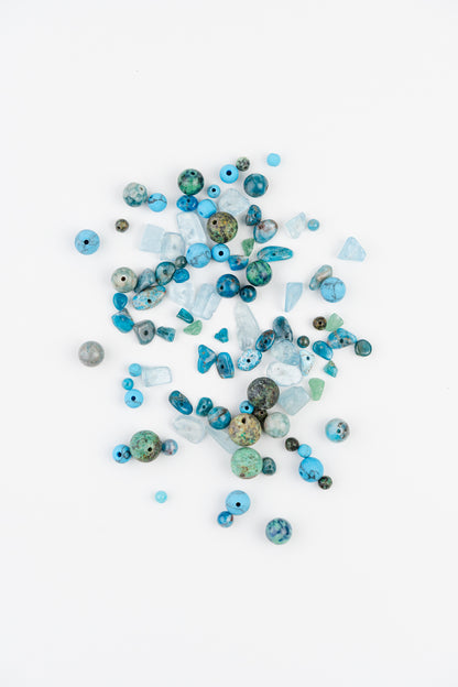 WEB1 Dog Collar Semi-Precious Stones