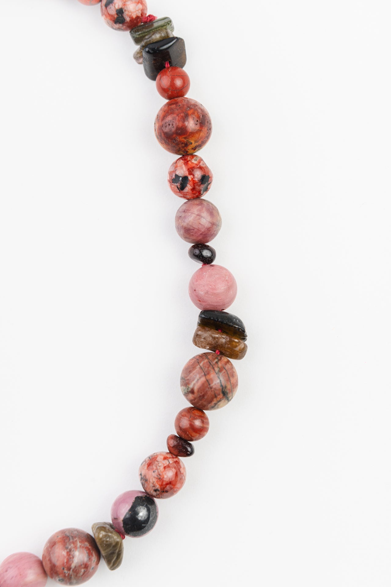 WEB4 Dog Collar Semi-Precious Stones