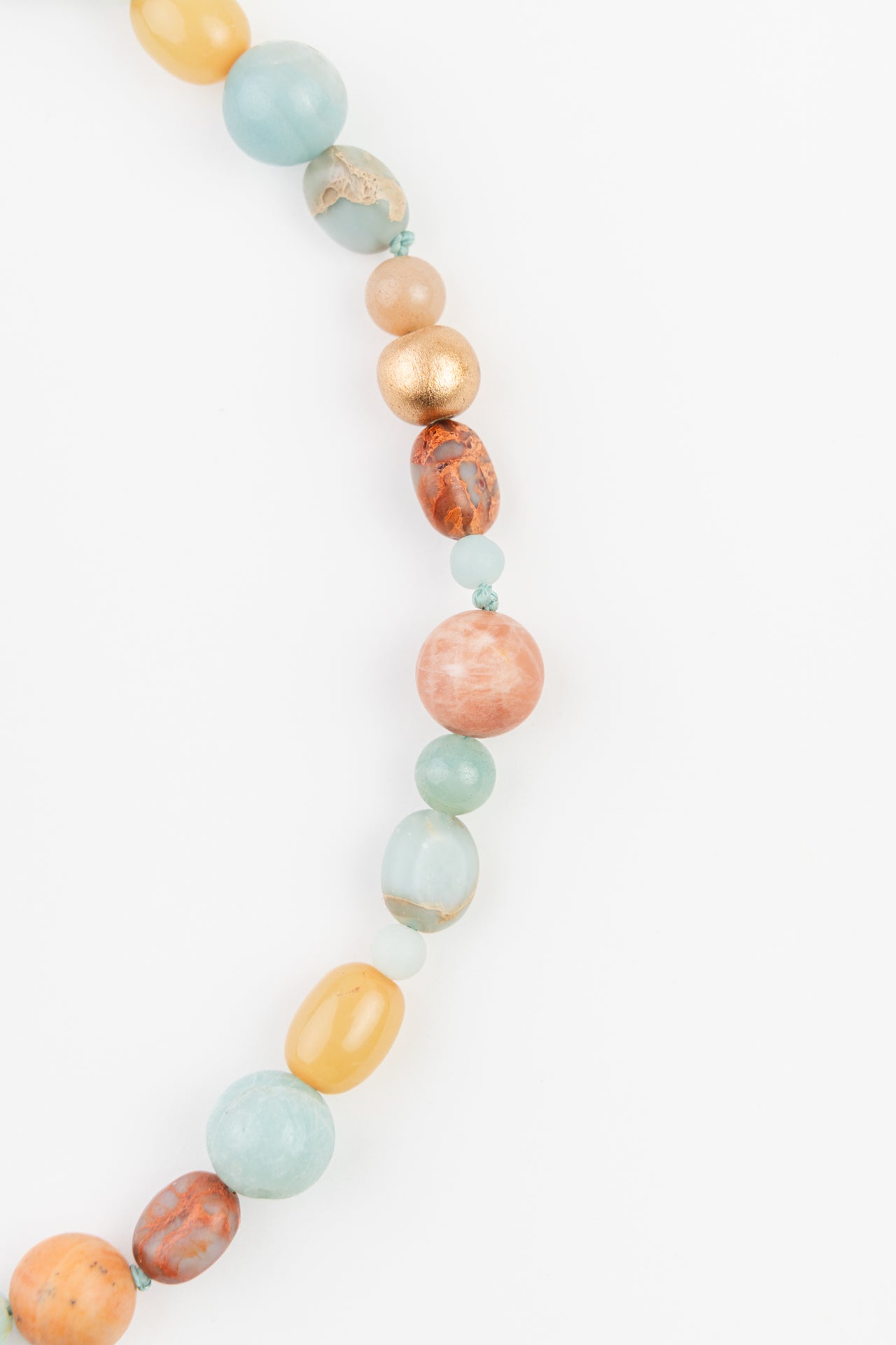 WEB16 Dog Collar Semi-Precious Stones